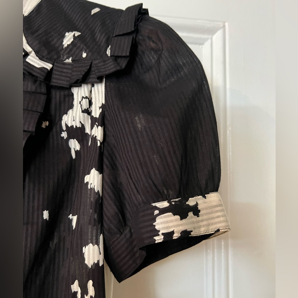 French Connection button front dress